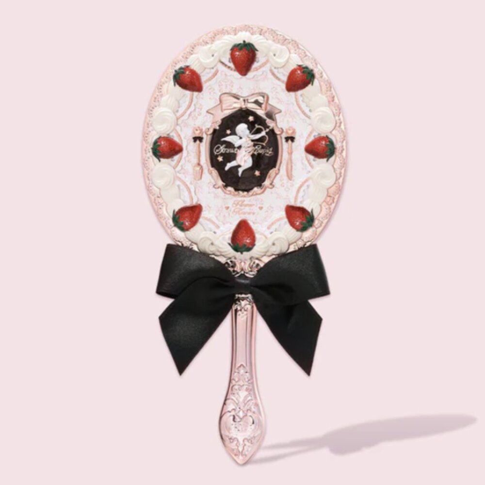 Flower Knows Strawberry Cupid Hand Mirror | Milk Shake | NEW PRODUCT